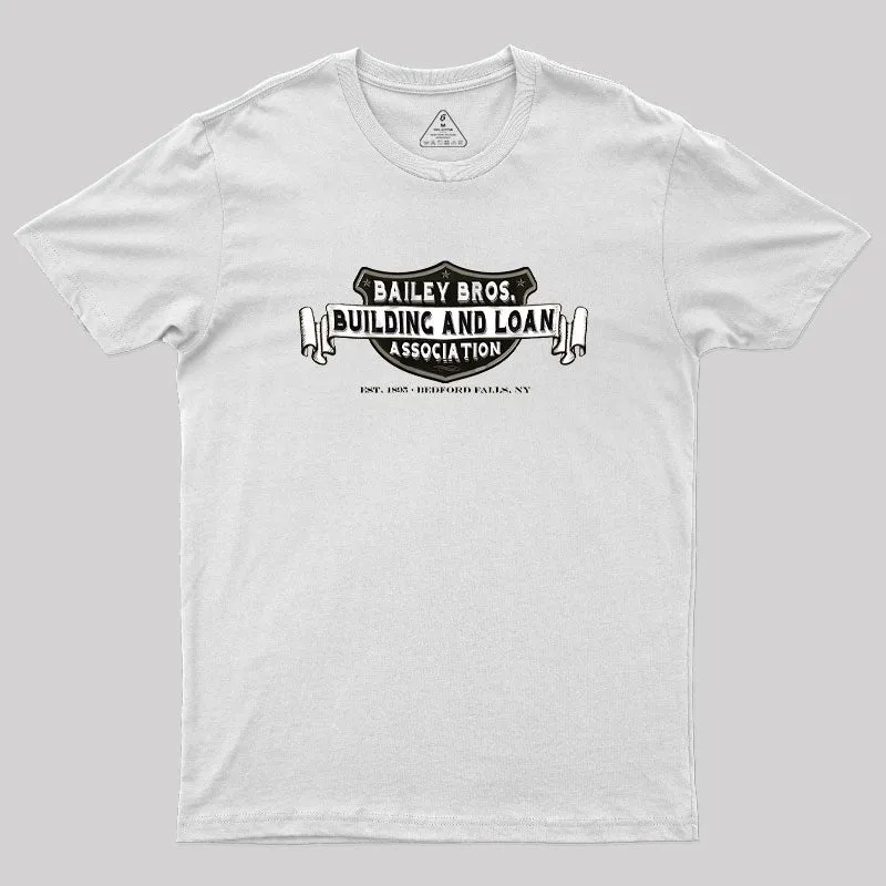 Bailey Bros. Building & Loan Geek T-Shirt - Image 10