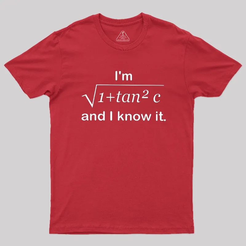 I Know It Geek T-Shirt - Image 5