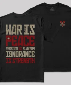 Alternative view of Dystopia Truths Front and Back Printed Geek T-Shirt