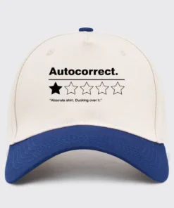 Autocorrect. Ducking over it Baseball Cap