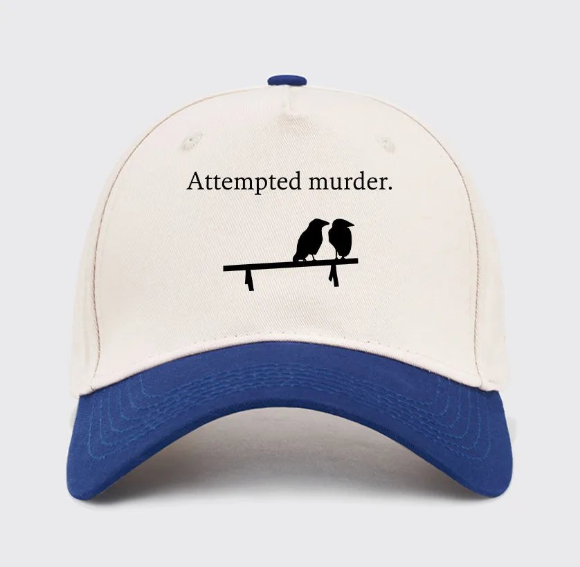 Attempted Murder Washed Vintage Baseball Cap - Image 9