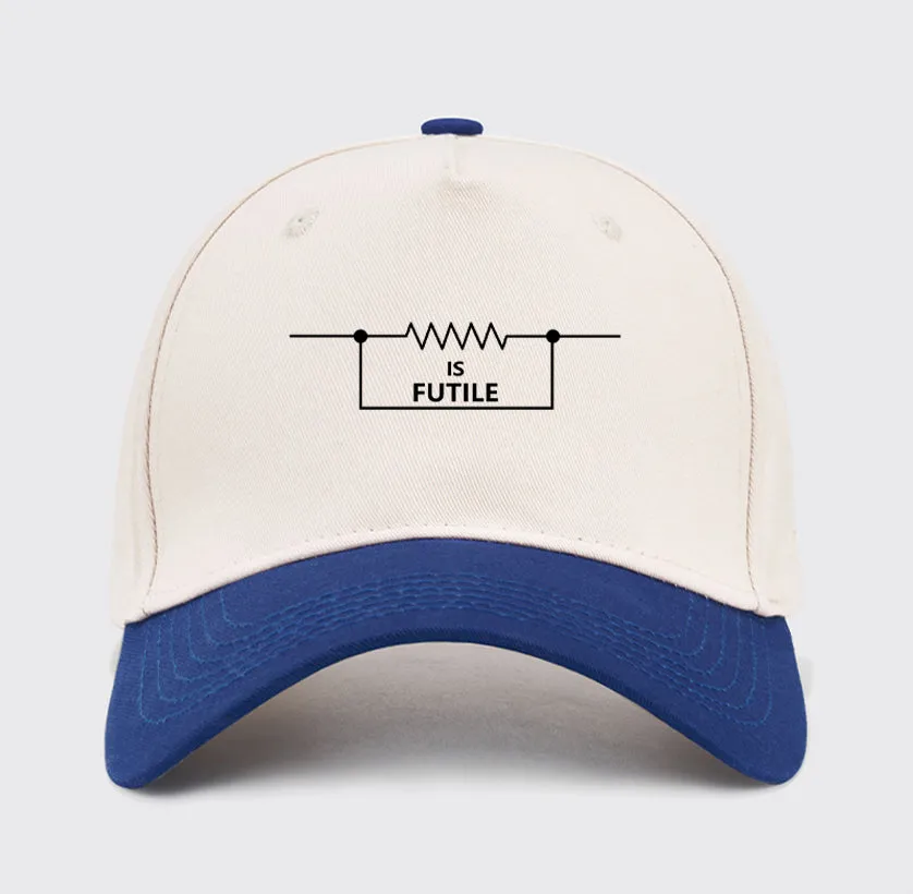 Funny Engineer Resistor Washed Vintage Baseball Cap - Image 8