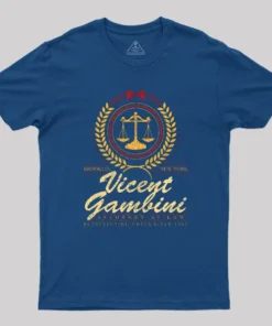 Alternative view of Brooklyn Lawyer Courtroom Genius Geek T-Shirt