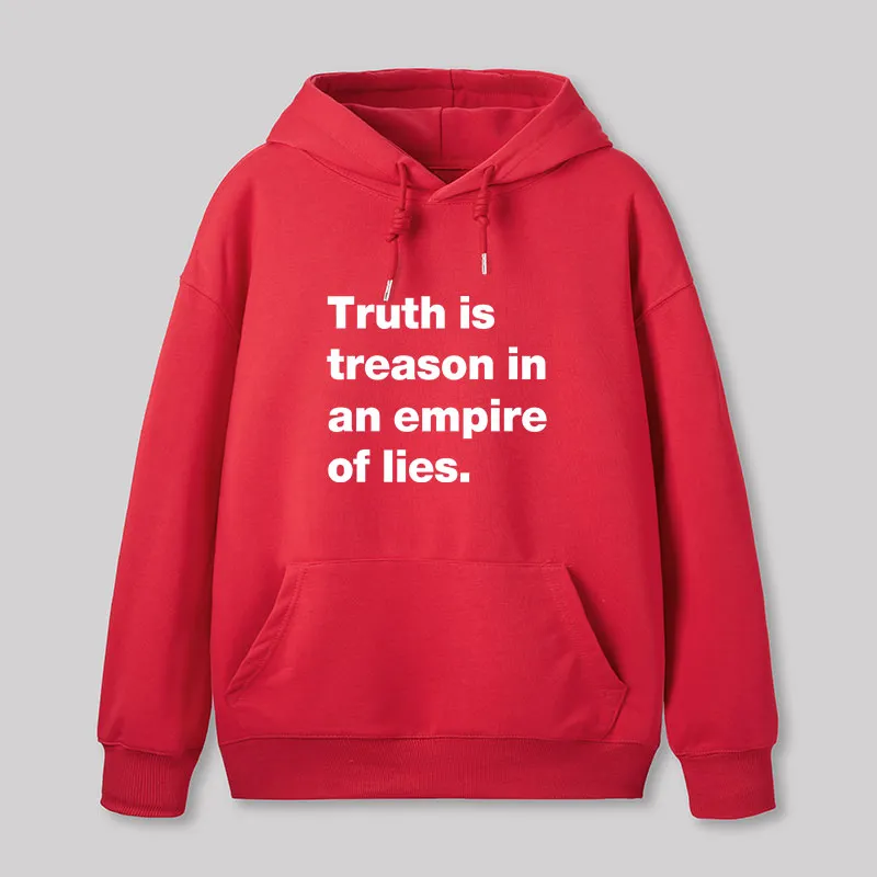 Truth Is Treason In An Empire Of Lies Geek Hoodie - Image 6