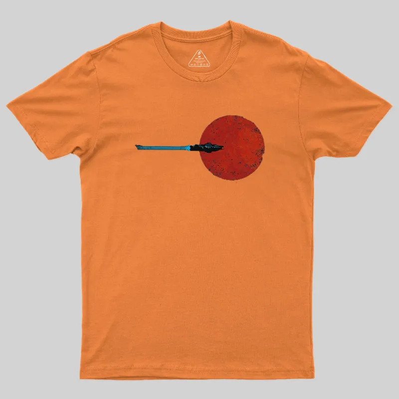 Flight Over Mars Geek T-Shirt - Image 5