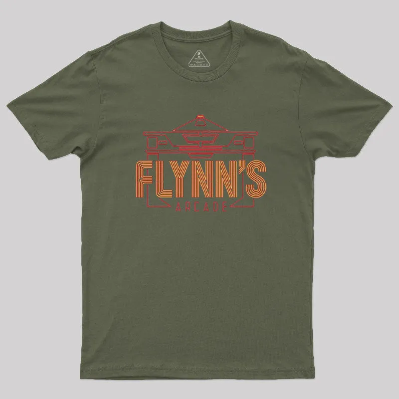 Flynn's Arcade Line Geek T-Shirt - Image 3