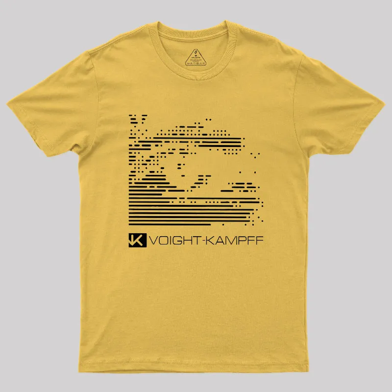 Voight-Kampff Distressed Geek T-Shirt - Image 8