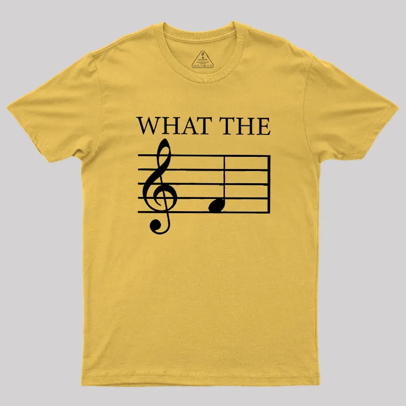 What the F (Treble) Geek T-Shirt - Image 8