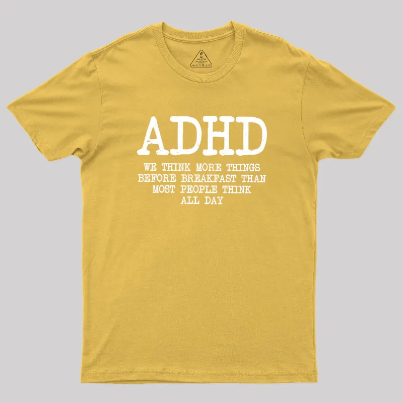 We Think More Geek T-Shirt - Image 8