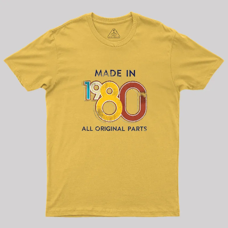 Made In 1980 Geek T-Shirt - Image 8