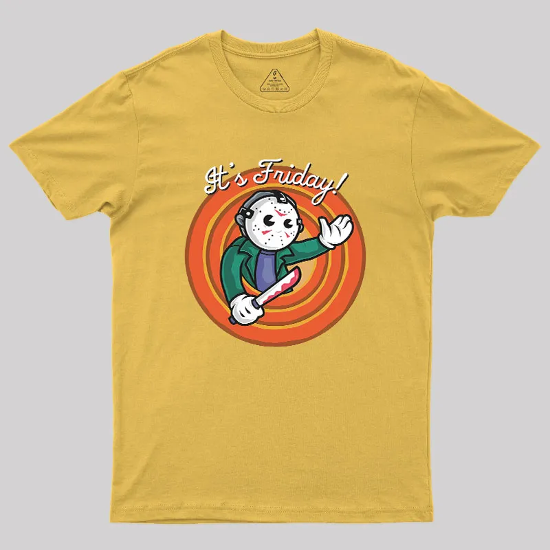 It's Friday Geek T-Shirt - Image 8