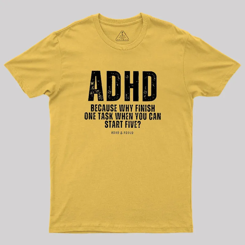 ADHD Geek T-Shirt - Image 8