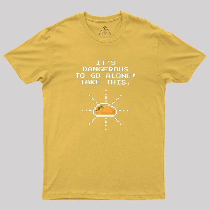 The Taco of Time Geek T-Shirt - Image 8