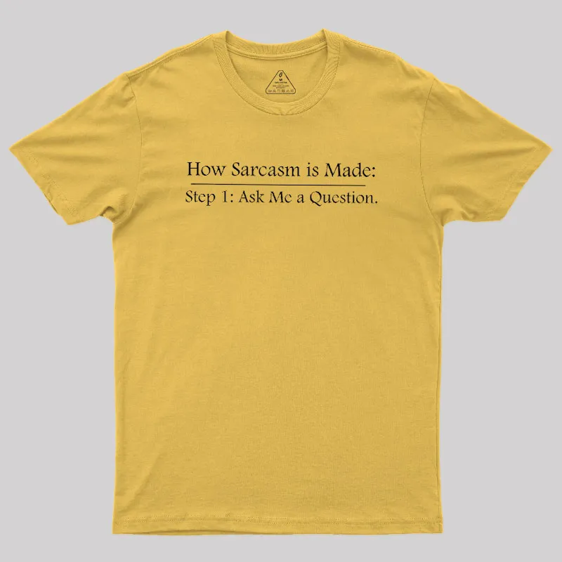 Step 2: Sarcasm Geek T-Shirt - Image 8