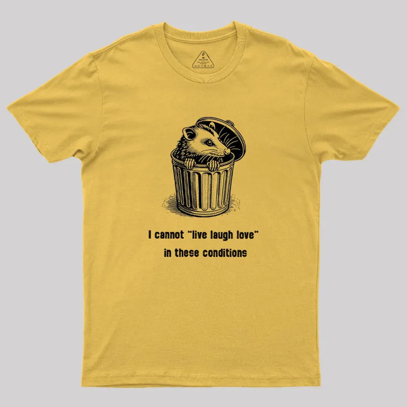 Live Laugh Love Geek T-Shirt - Image 6