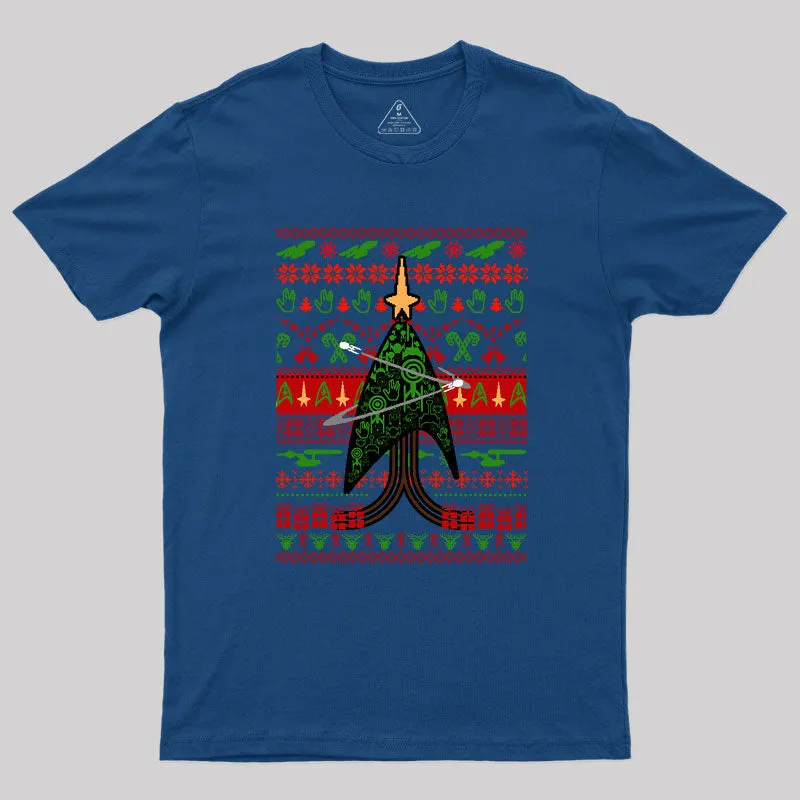 Merry Trekmas T-Shirt - Image 3