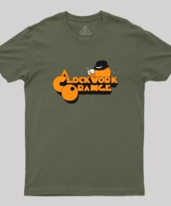 Orange Funny Geek T-Shirt