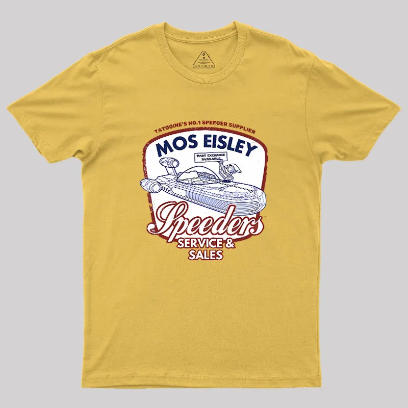 Mos Eisley Speeders Geek T-Shirt - Image 7