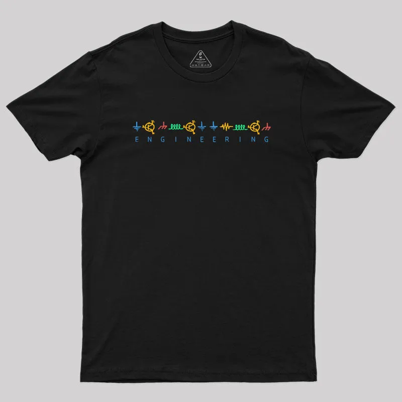 Engineering Circuitry 2 Geek T-Shirt