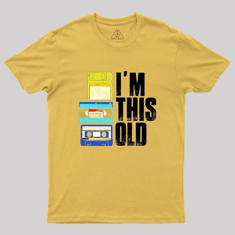 I Am This Old Geek T-Shirt - Image 8