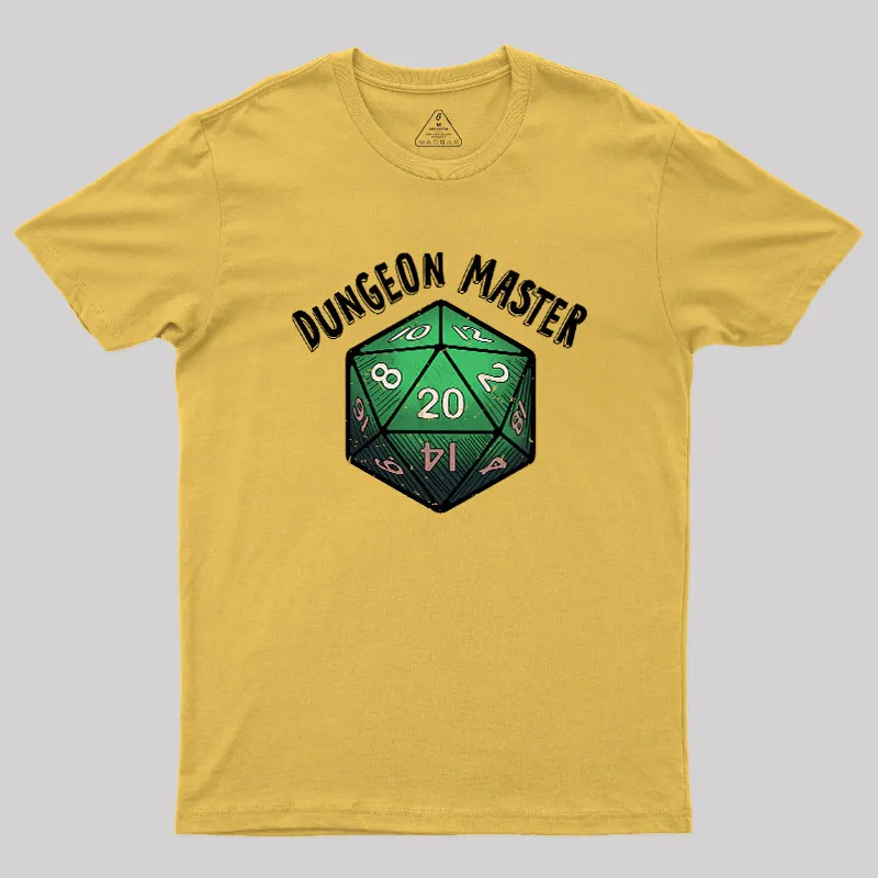 Magic Dice Green Geek T-Shirt - Image 6