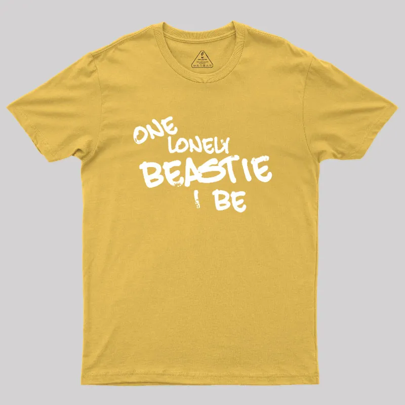 One Lonely Beastie I Be Geek T-Shirt - Image 8