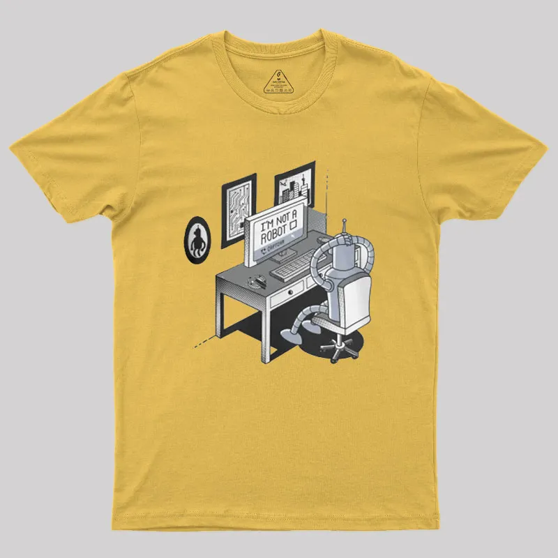 Robot Problems Geek T-Shirt - Image 8