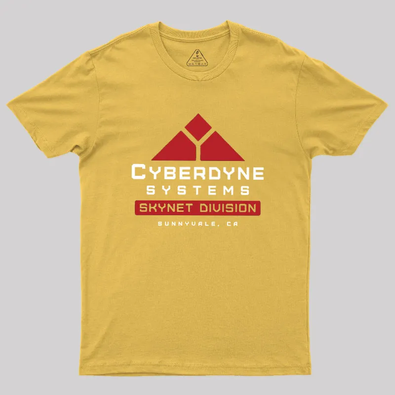 Cyberdyne Systems Skynet Division Geek T-Shirt - Image 7