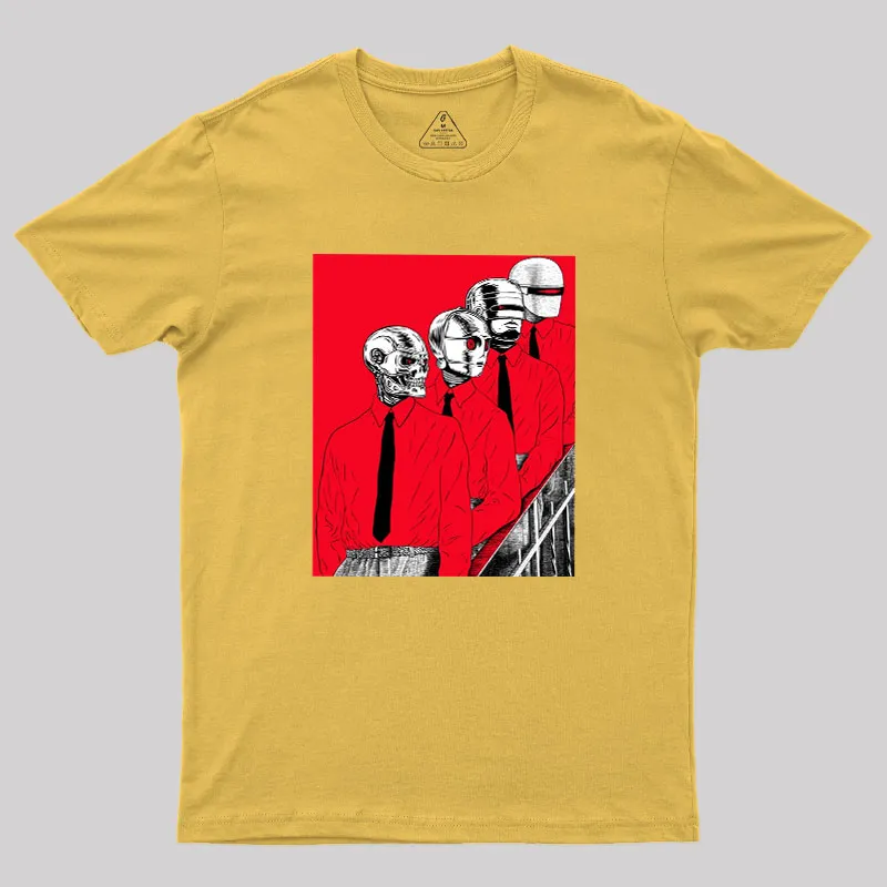 The Man Machines Geek T-Shirt - Image 6