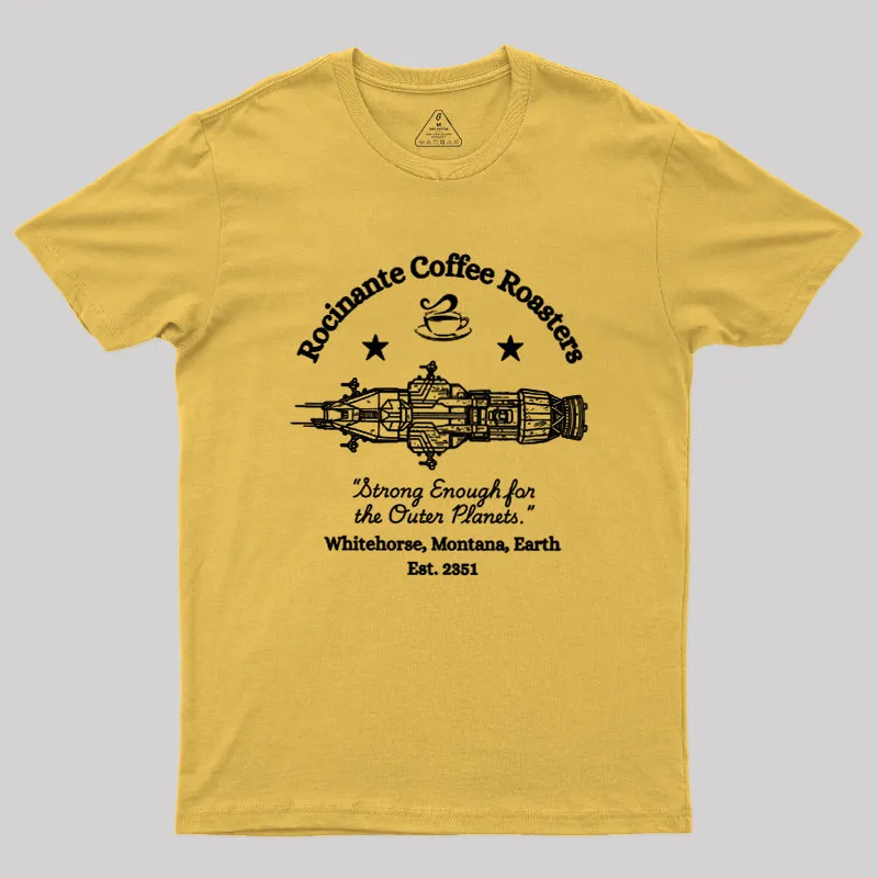 Rocinante Coffee Roasters Geek T-Shirt - Image 8