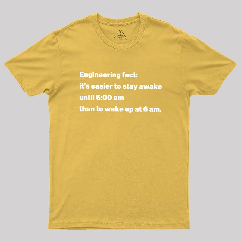 Engineering Fact Geek T-Shirt - Image 8