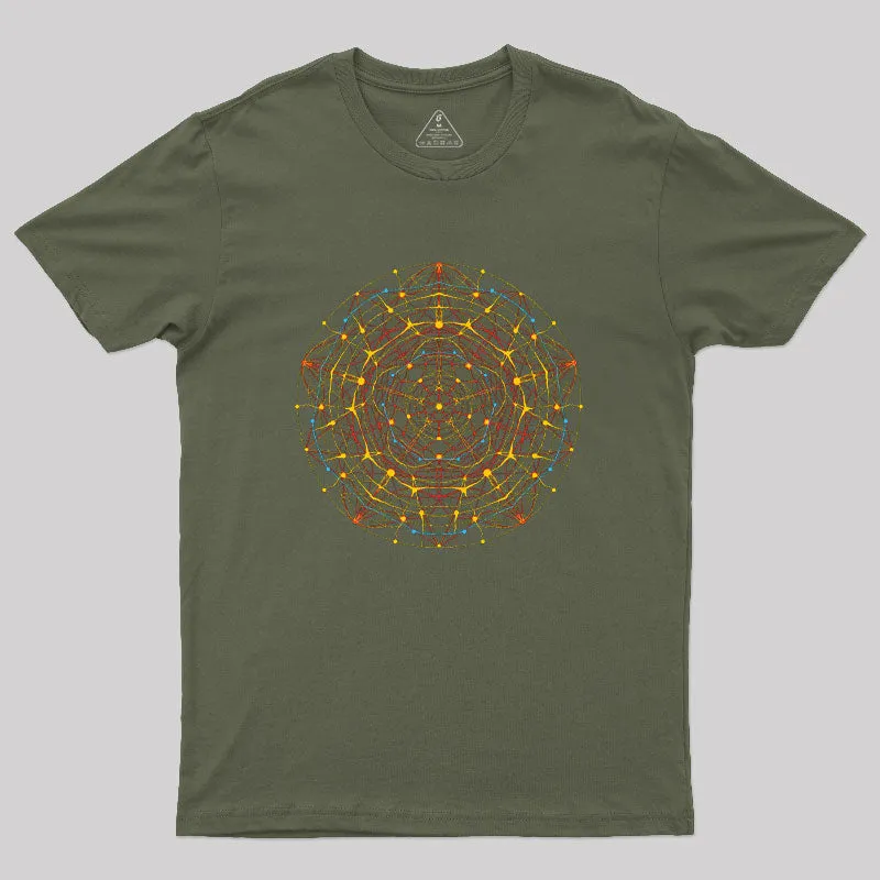 Neural Mandal Nerd T-Shirt - Image 3