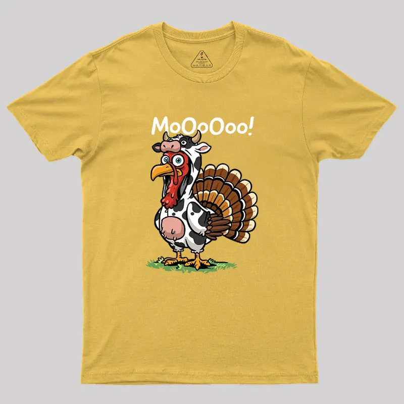Turkey Moo Geek T-Shirt - Image 8