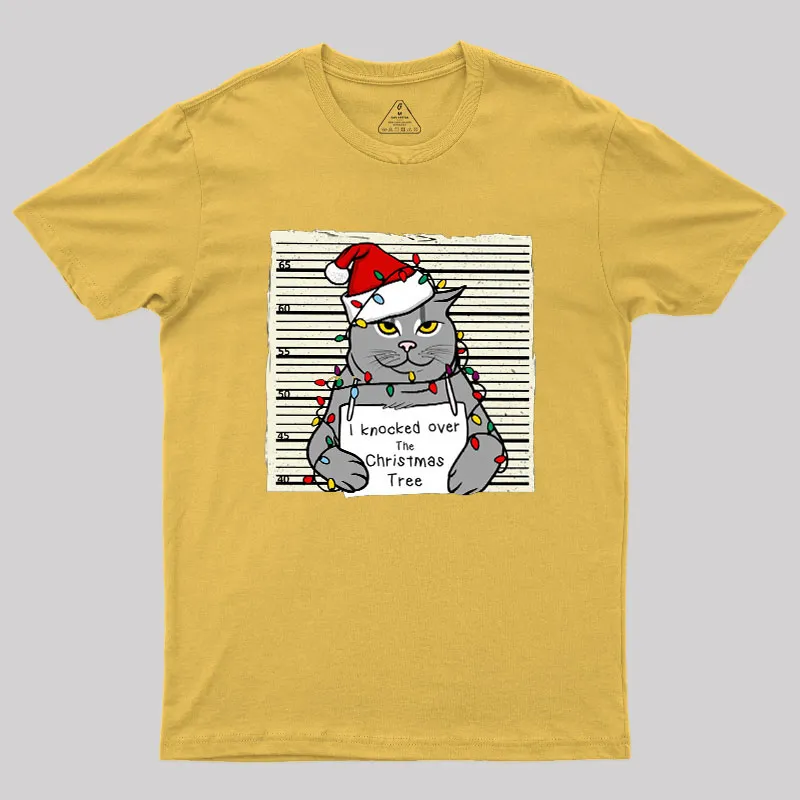 Christmas Cat Geek T-Shirt - Image 8