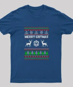 Alternative view of Merry Critmas DND T-Shirt