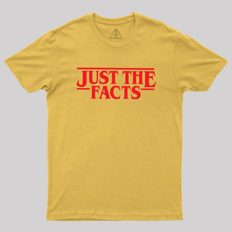 Just The Facts Geek T-Shirt - Image 6