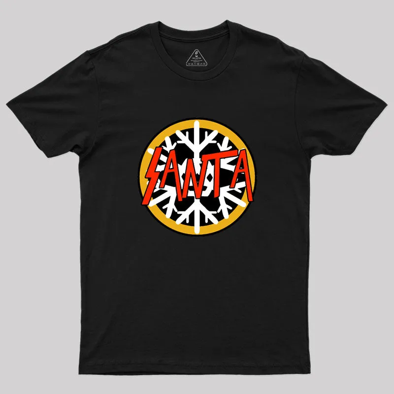 Slayer Claus Geek T-Shirt - Image 2