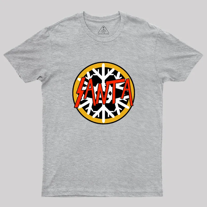 Slayer Claus Geek T-Shirt - Image 5