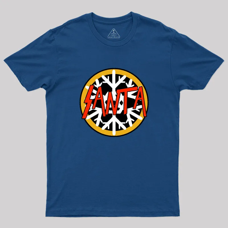 Slayer Claus Geek T-Shirt - Image 3