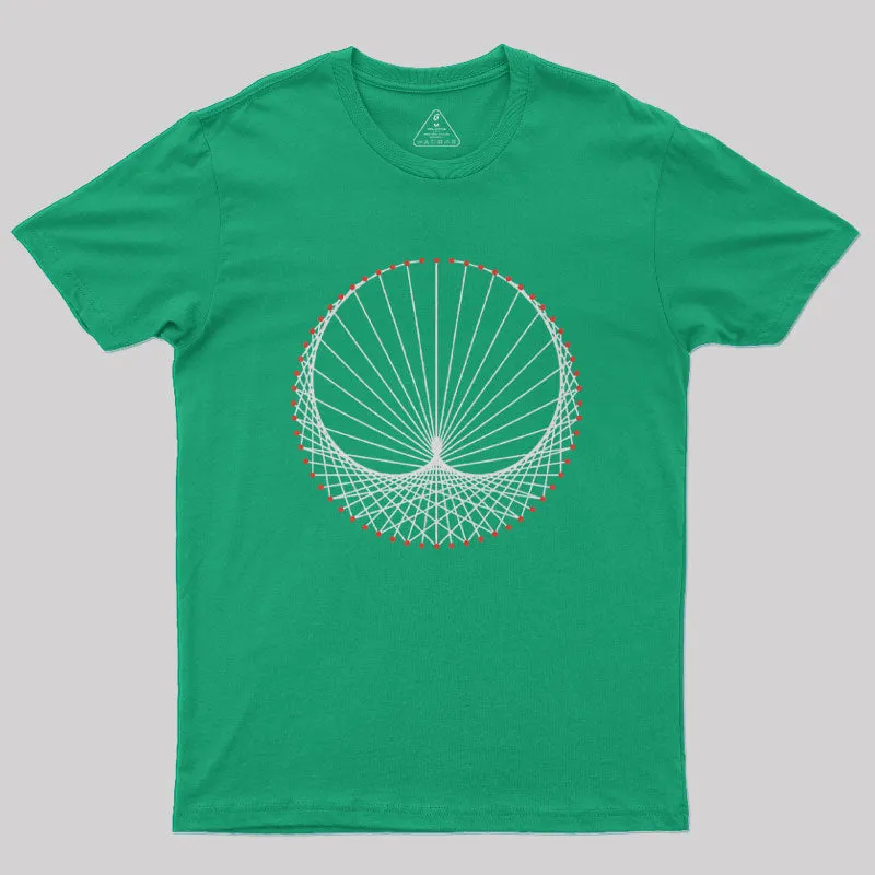 Rolling Circles and Balls Math Geek T-Shirt - Image 4