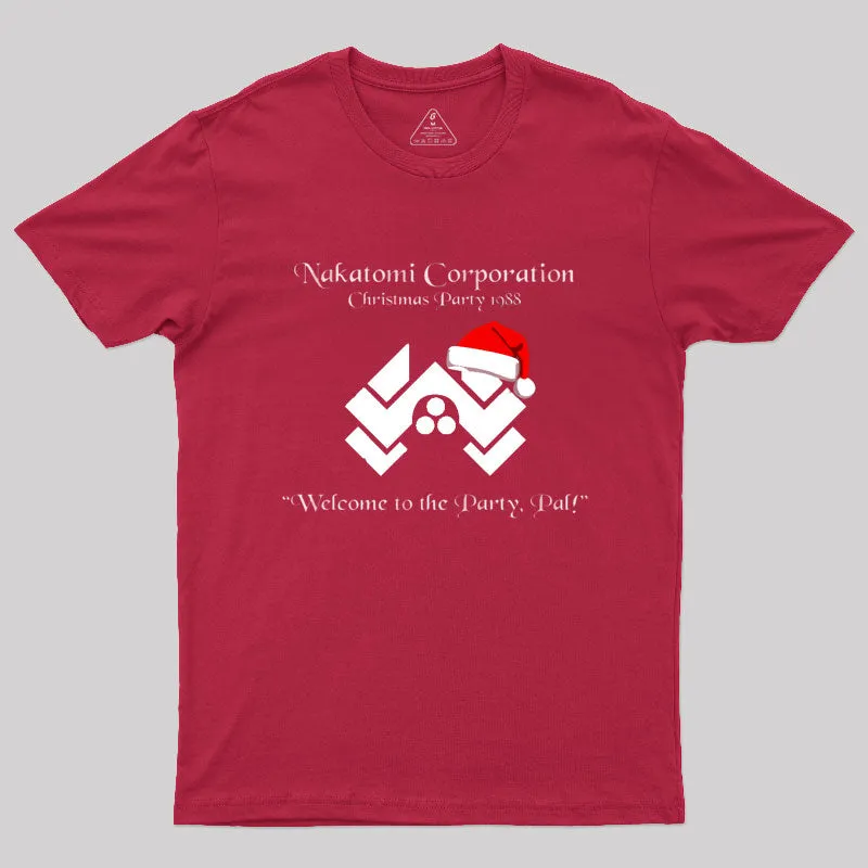 Nakatomi Corporation Christmas Party T-Shirt - Image 6
