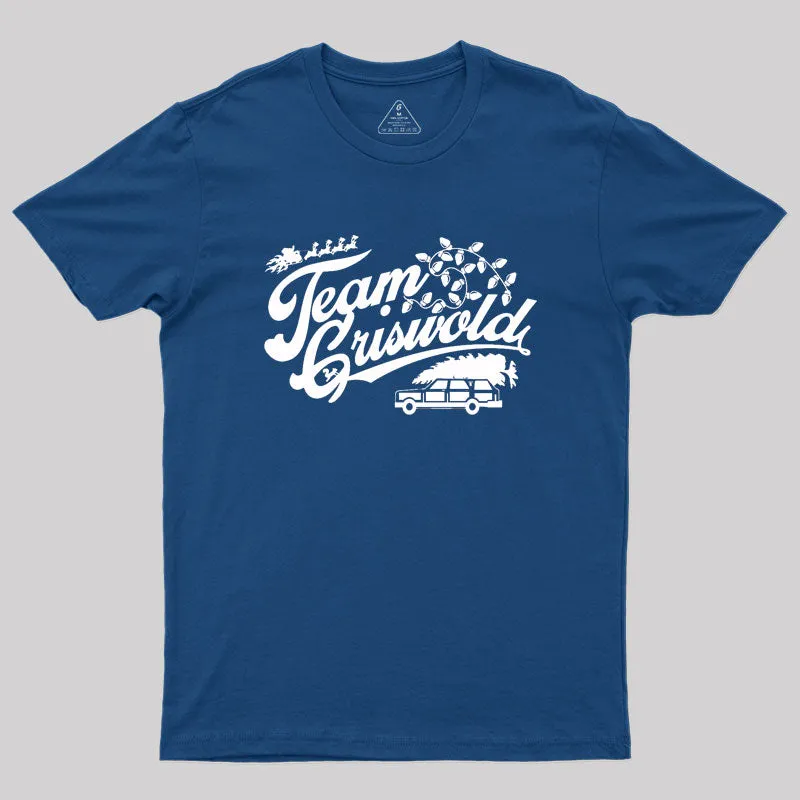 Team Griswold Christmas Geek T-Shirt - Image 3