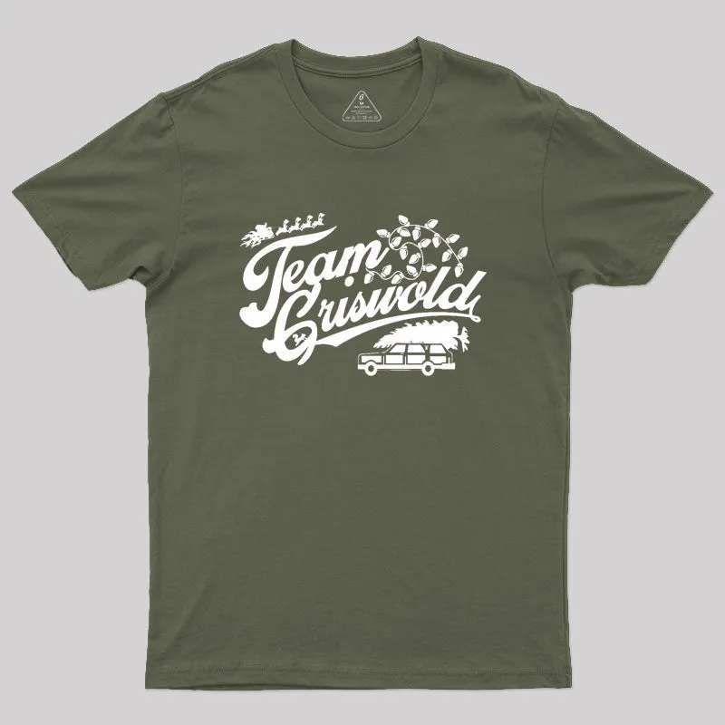 Team Griswold Christmas Geek T-Shirt - Image 4