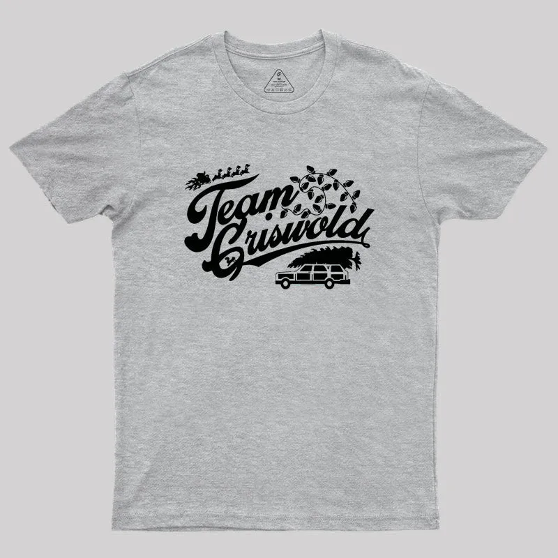 Team Griswold Christmas Geek T-Shirt - Image 5