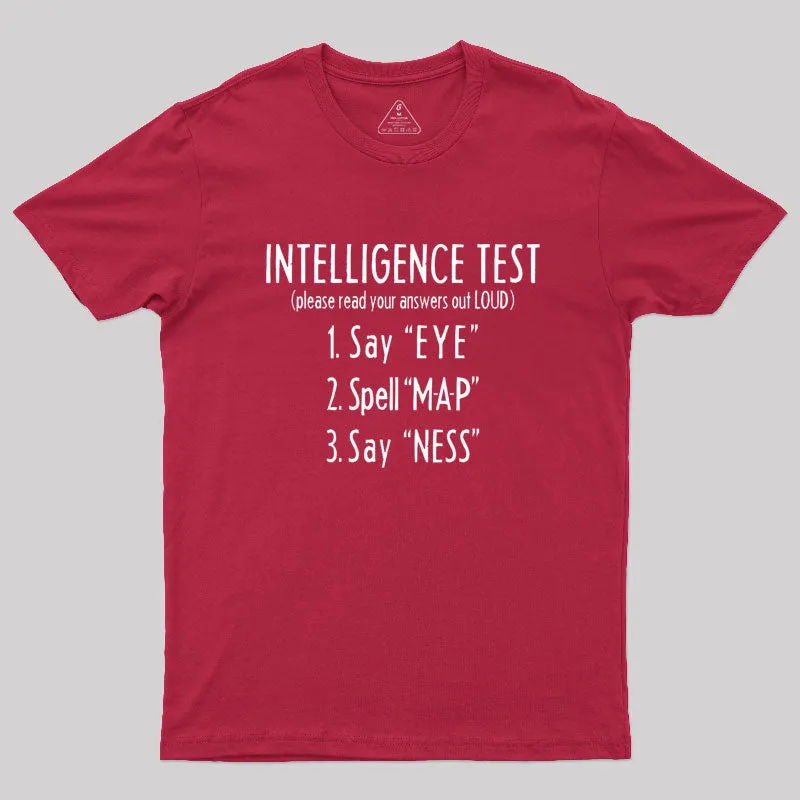 Intelligence Test T-Shirt - Image 7