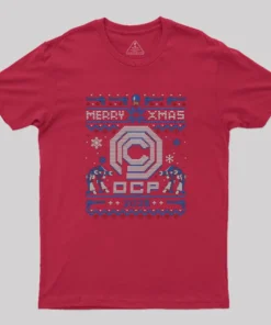 Alternative view of Happy Robo Xmas T-Shirt