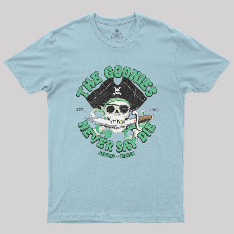 The Goonies - Never Say Die T-Shirt - Image 9
