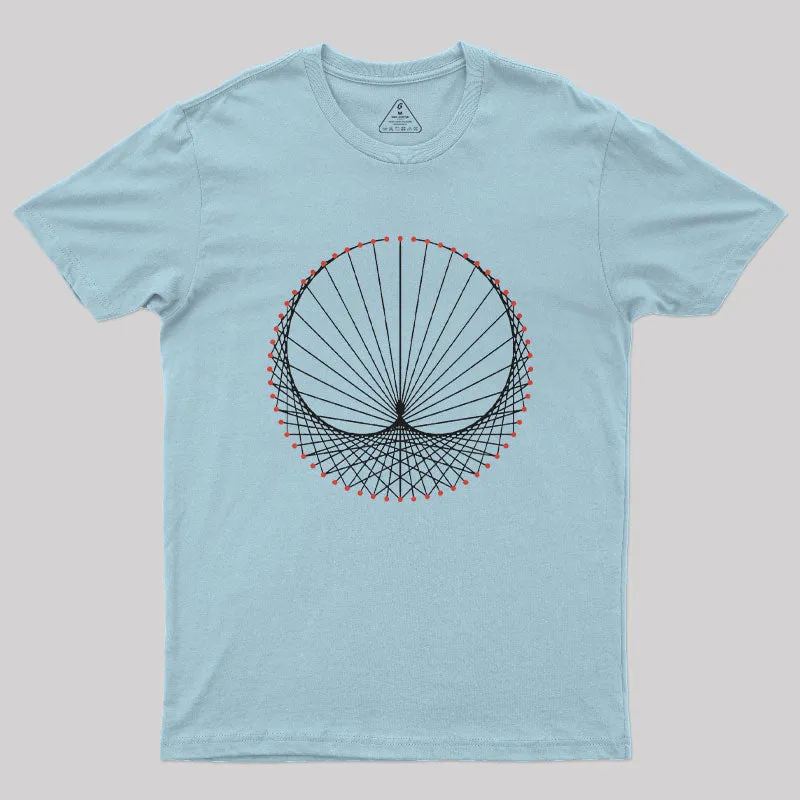 Rolling Circles and Balls Math Geek T-Shirt - Image 9