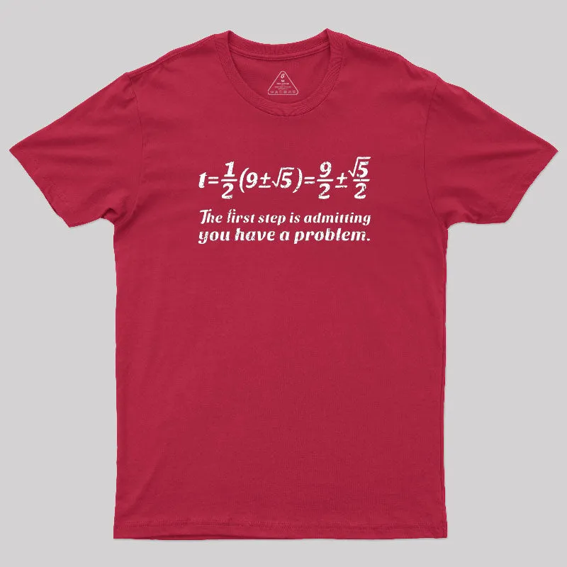 First Step Maths Problem T-Shirt - Image 7