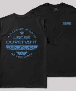 Personalized Weyland Yutani SkyBlue Geek T-Shirt